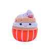 Squishmallows Tess la Cupcake de Chocolate con Glaseado en Espiral y Chispitas, 20 cm