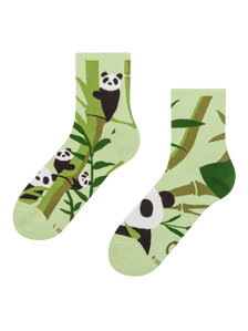 Calcetines de deporte alegres Pandas y bambú