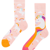 Calcetines alegres Unicornio en las nubes