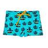 Bermudas alegres elásticas infantiles Barco pirata
