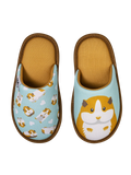 Pantuflas infantiles alegres Conejillo de Indias