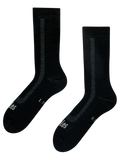 Calcetines de lana merina afelpados Negro