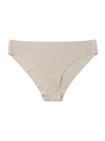 Bragas sin costuras para mujer Beige