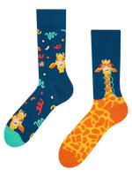 Calcetines alegres Jirafa divertida
