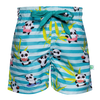 Bermudas alegres para chico Panda de vacaciones