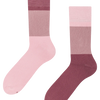 Calcetines de invierno Rosa antiguo tricolor