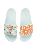 Chanclas alegres Linda jirafa