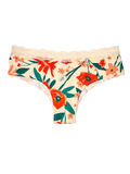 Bragas con encaje para mujer Jardín de amapolas