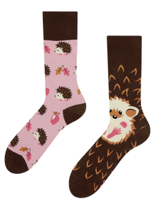 Calcetines alegres Erizo