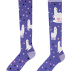 Calcetines hasta la rodilla alegres Amor por las llamas