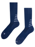 Calcetines de senderismo de media caña para hombre, azul oscuro