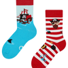 Calcetines infantiles alegres Pirata