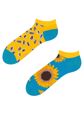 Calcetines tobilleros alegres Girasol