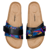 Sandalias con suela de corcho para mujer Ave del paraíso