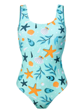 Bañador alegre de mujer Conchas marinas