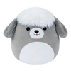 Squishmallows Arnold, el perro pastor gris y blanco, 13 cm
