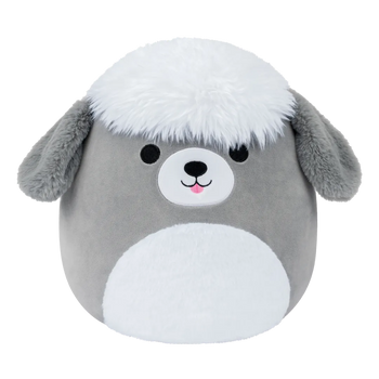 Squishmallows Arnold, el perro pastor gris y blanco, 13 cm