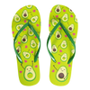 Chancletas alegres Amor por los aguacates