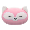 Squishmallows Stackables Rhiannon el Zorro Rosa con Ojos Cerrados, 30 cm