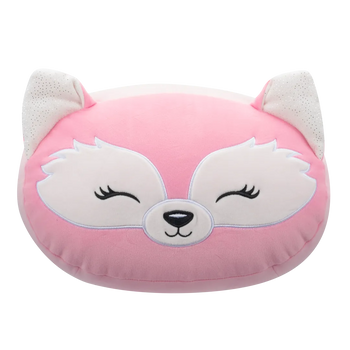 Squishmallows Stackables Rhiannon el Zorro Rosa con Ojos Cerrados, 30 cm