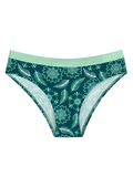 Bragas de modal alegres para mujer Mandala y hojas