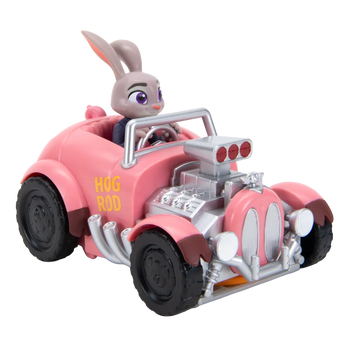Figuras de Zootrópolis con coche, Judy Hopps