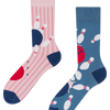 Calcetines alegres Juego de bolos