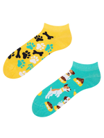 Calcetines tobilleros alegres Perro feliz