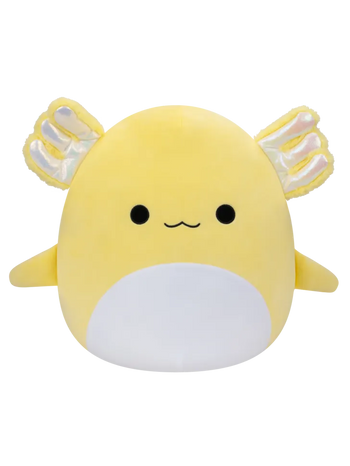 Squishmallows Trenton el Ajolote Amarillo, 35 cm