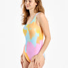 Bañador alegre de mujer Camuflaje pastel