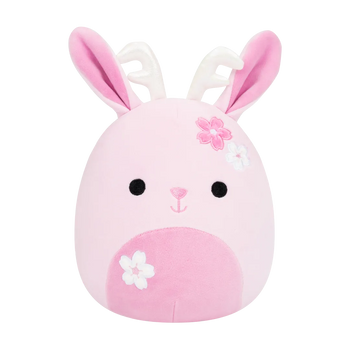 Squishmallows Akiyo, el jackalope sakura rosa, 20 cm