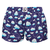 Calzoncillos alegres para mujer Aviones de papel y nubes