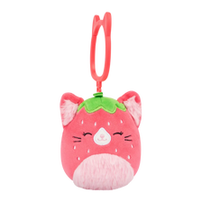Squishmallows llavero Olma, la gata fresa, 9 cm