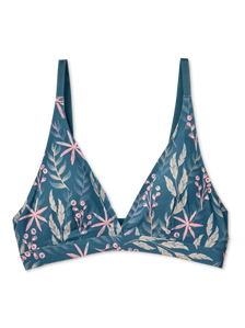 Bralette alegre sin costuras para mujer Hierba de pradera