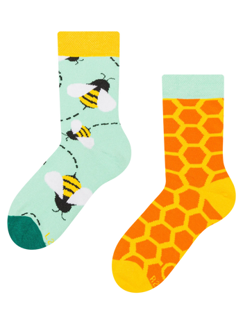 Calcetines infantiles alegres Abejitas