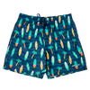 Bermudas alegres para hombre Surfista
