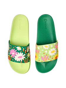 Chanclas infantiles alegres Jardín de flores