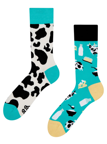 Calcetines alegres Vaca
