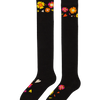 Calcetines alegres por encima de la rodilla Me quiere, no me quiere