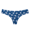 Bragas brasileñas alegres para mujer Tinta azul