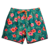 Bermudas alegres para hombre Hibisco