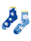 Calcetines de deporte alegres Margaritas y lunares