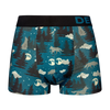 Bóxeres de pierna corta para hombre Lobo y luna