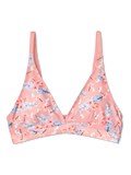 Bralette alegre sin costuras para mujer Parterre de flores