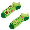 Calcetines tobilleros alegres Amor por los aguacates