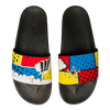 Chanclas alegres Cómicos de colores