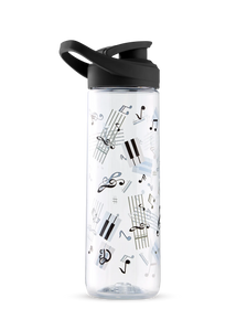 Botella de agua alegre Música de piano 700 ml