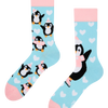 Calcetines alegres Pingüino patinador