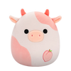 Squishmallows Lilaz la Vaca Melocotón, 20 cm