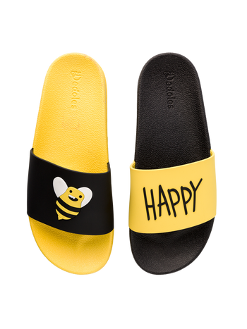 Chanclas alegres Sé feliz